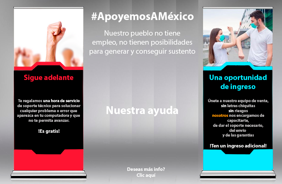 #AyudemosaMéxico